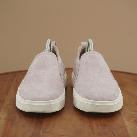 Q7-10 Vionic Kimmie Womens Sneakers Slip On Shoes Lavender Suede Size 9.5 Wide - Picture 3 of 9